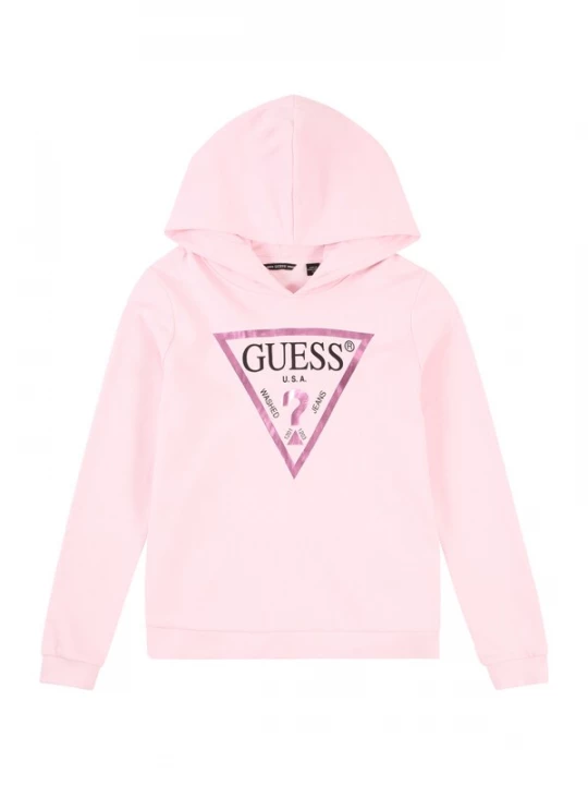 Obrázek produktu GUESS Mikina  růžová / tmavě růžová / černá