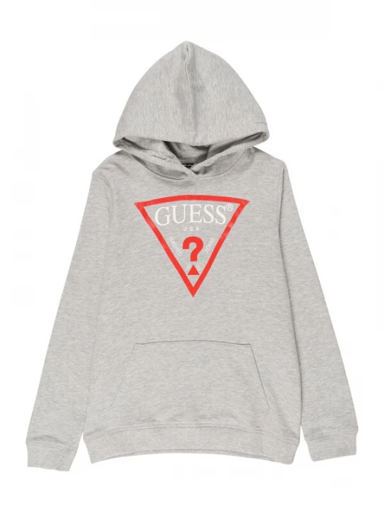 Obrázek produktu GUESS Mikina  šedá / červená / bílá