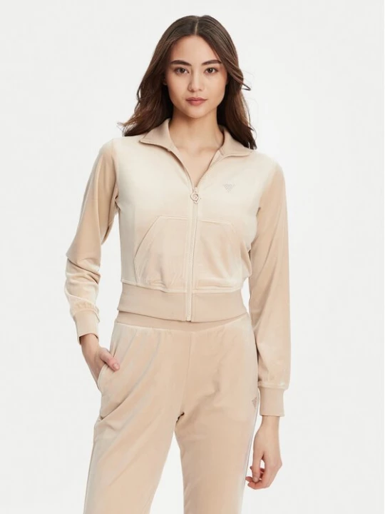 Obrázek produktu Guess Mikina V3BQ22 K0232 Béžová Regular Fit