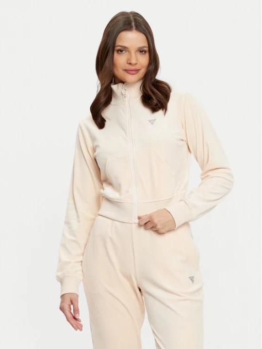 Obrázek produktu Guess Mikina V3BQ22 KBXI2 Écru Regular Fit