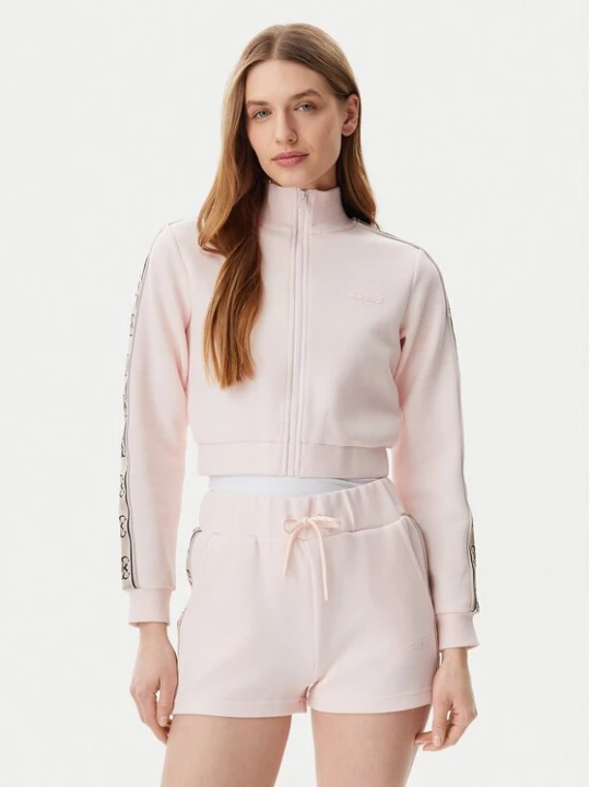 Obrázek produktu Guess Mikina V3RQ12 KB3P2 Růžová Regular Fit