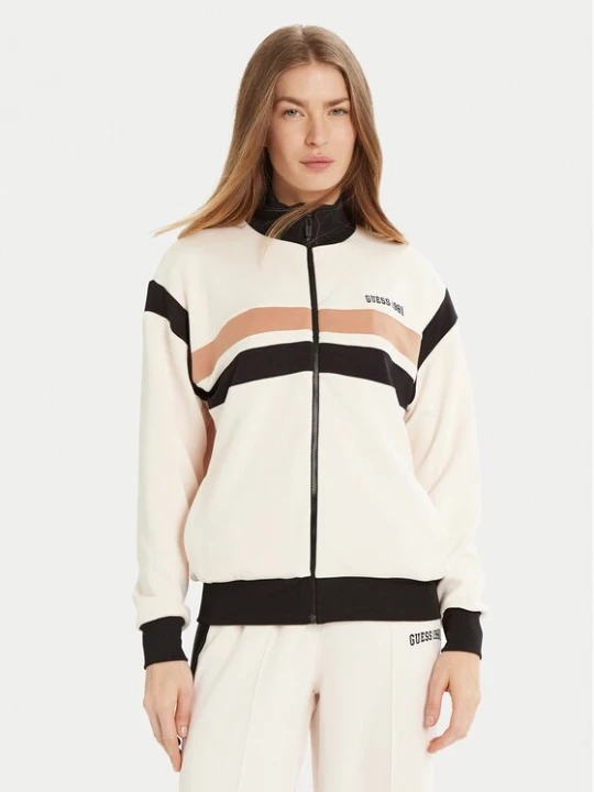Obrázek produktu Guess Mikina V5RQ00 KCO72 Écru Regular Fit Krémová