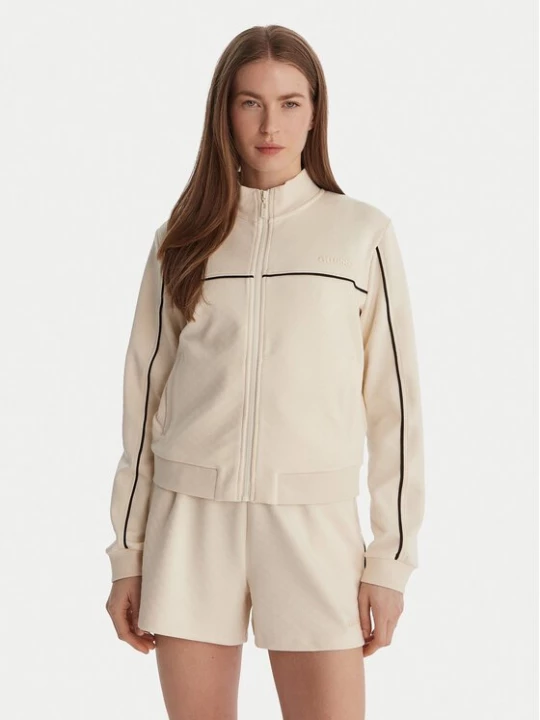 Obrázek produktu Guess Mikina V6GQ09 K3001 Écru Regular Fit Krémová