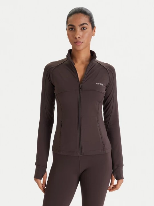 Obrázek produktu Guess Mikina V6RP15 KD952 Hnědá Slim Fit