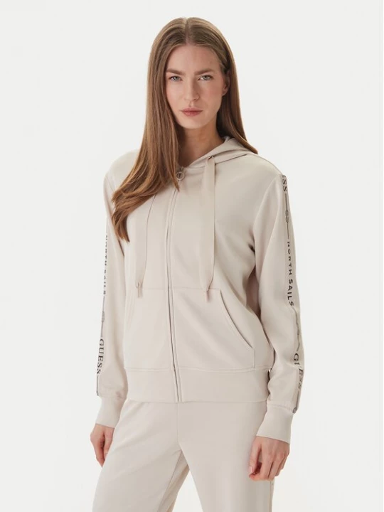 Obrázek produktu Guess Mikina W6GQ03 K2656 Béžová Regular Fit