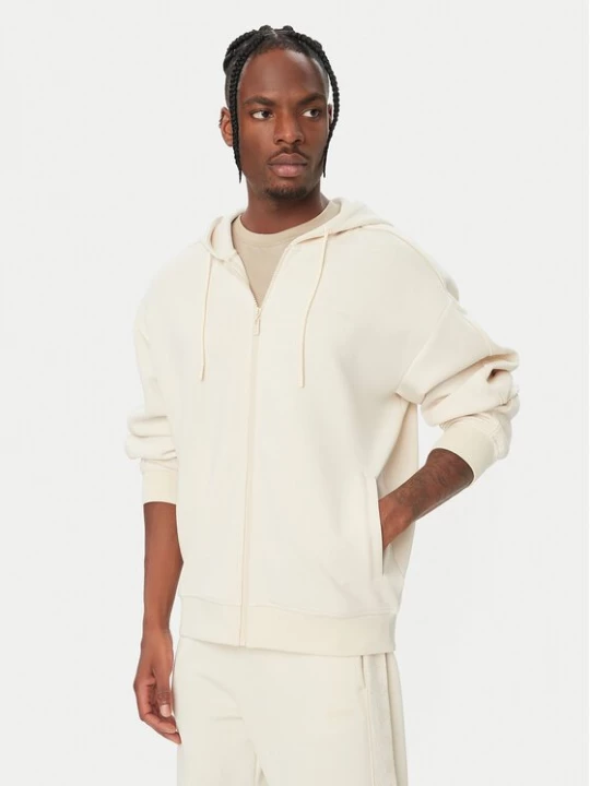 Obrázek produktu Guess Mikina Z6BQ08 K6549 Krémová Oversize