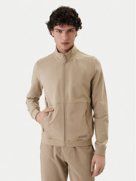 Obrázek produktu Guess Mikina Z6GQ04 K2833 Béžová Regular Fit