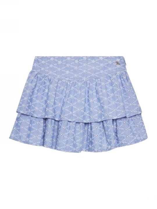 Obrázek produktu Guess Mini sukně J5GD23 WH7K0 Modrá Regular Fit
