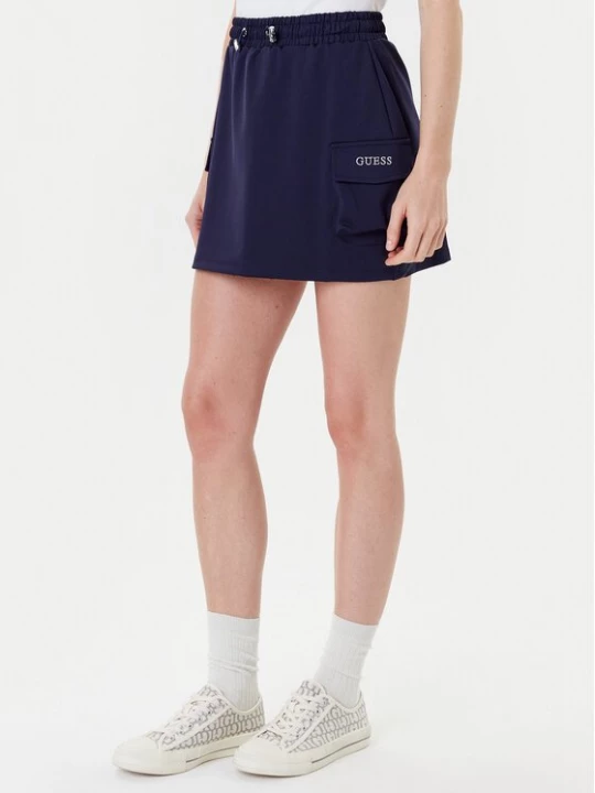 Obrázek produktu Guess Mini sukně V5YD04 KCX42 Tmavomodrá Regular Fit