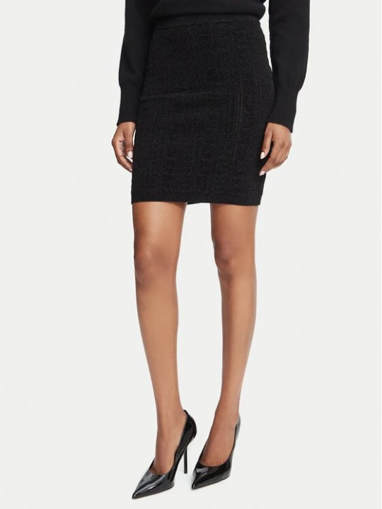 Obrázek produktu Guess Mini sukně W6BD12 Z1442 Černá Regular Fit