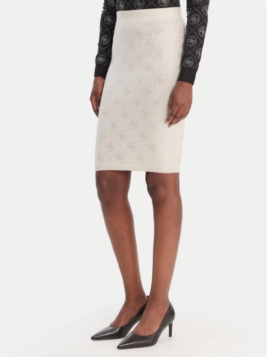 Obrázek produktu Guess Mini sukně W6RD0O Z3JD2 Béžová Regular Fit