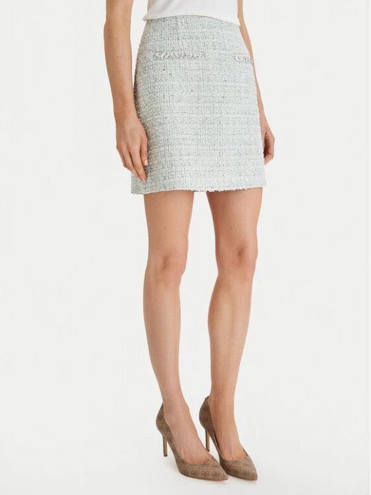 Obrázek produktu Guess Mini sukně W6RD56 WJ632 Zelená Regular Fit