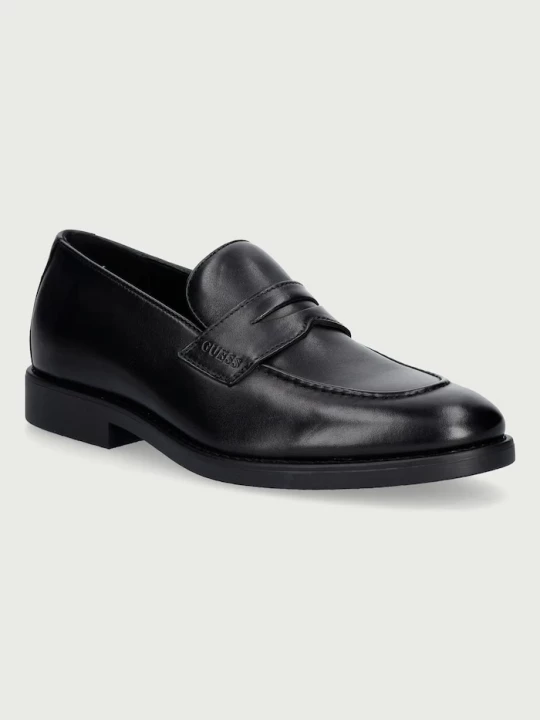 Obrázek produktu Guess mokasíny pánské kožené DRIFTKIN černá