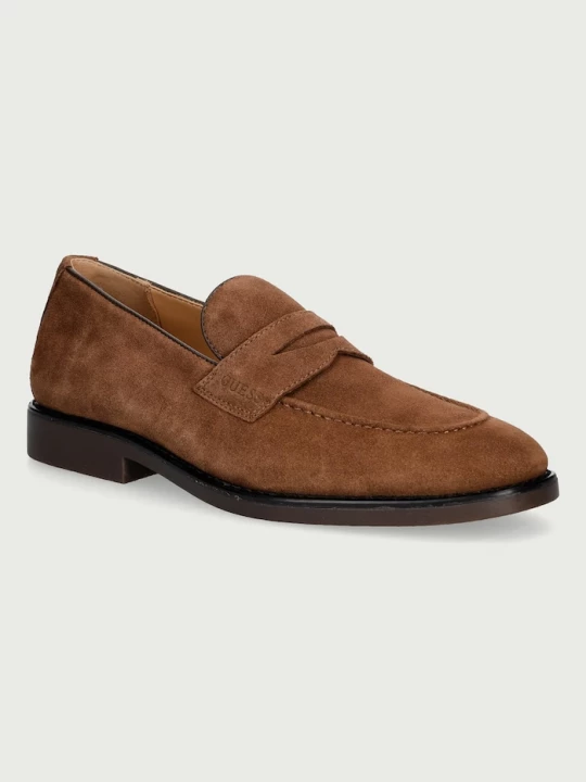 Obrázek produktu Guess mokasíny pánské semišové DRIFTKIN hnědá