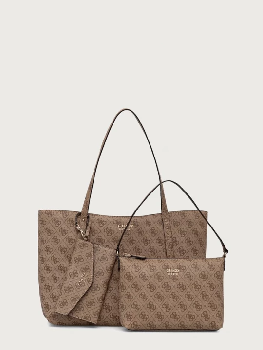 Obrázek produktu Guess nákupní taška dámská z imitace kůže BRENTON béžová