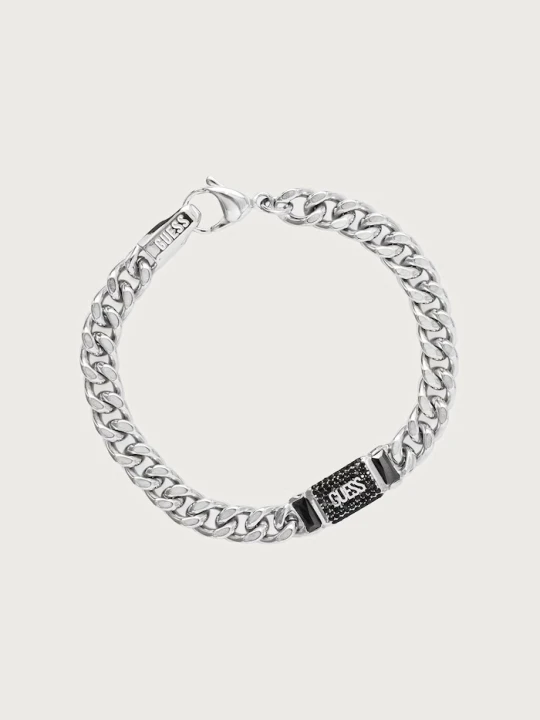 Obrázek produktu Guess náramek pánský BARRIO stříbrná