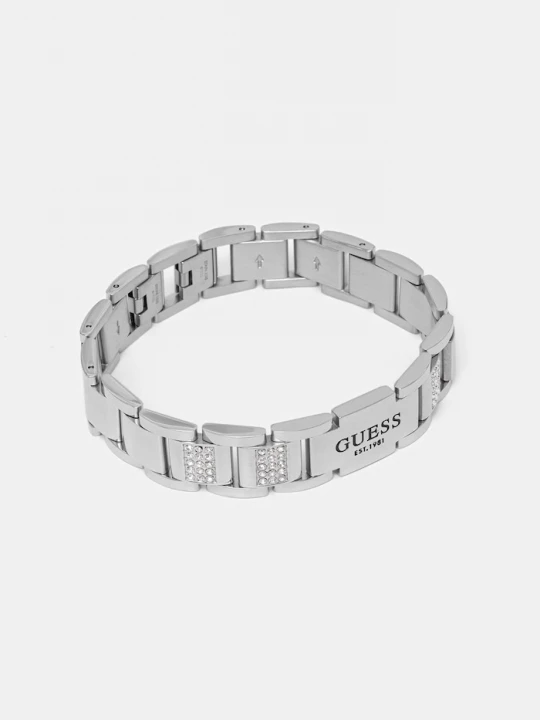 Obrázek produktu Guess náramek pánský FRONTIERS stříbrná