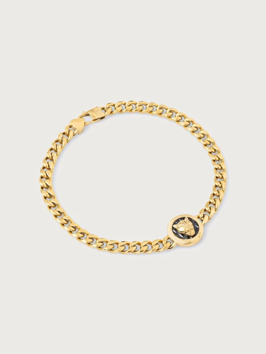 Obrázek produktu Guess náramek pánský PANTHER zlatá