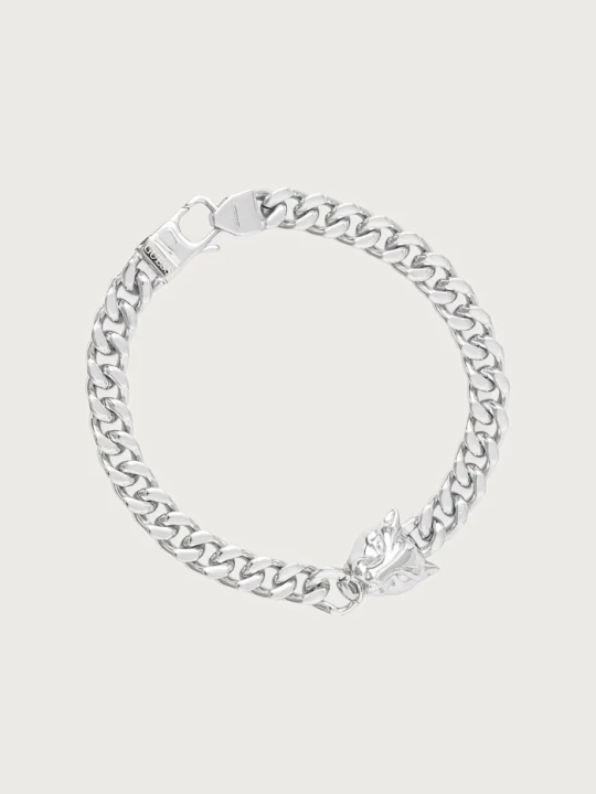 Obrázek produktu Guess náramek pánský z nerezové oceli PANTHER stříbrná