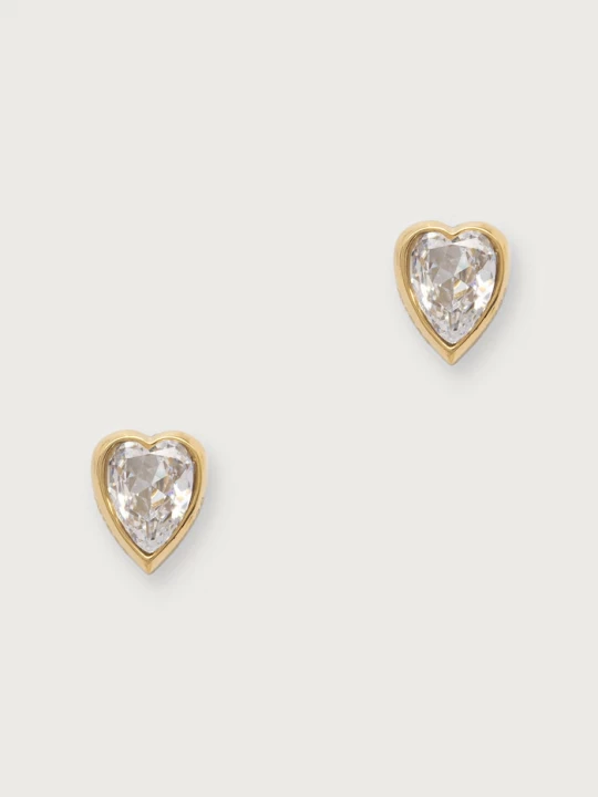 Obrázek produktu Guess náušnice dámské CRYSTAL LOVE zlatá