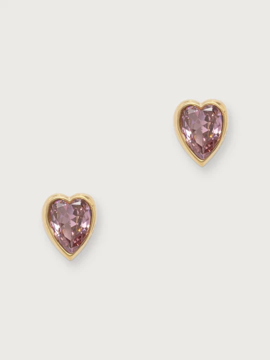 Obrázek produktu Guess náušnice dámské CRYSTAL LOVE zlatá