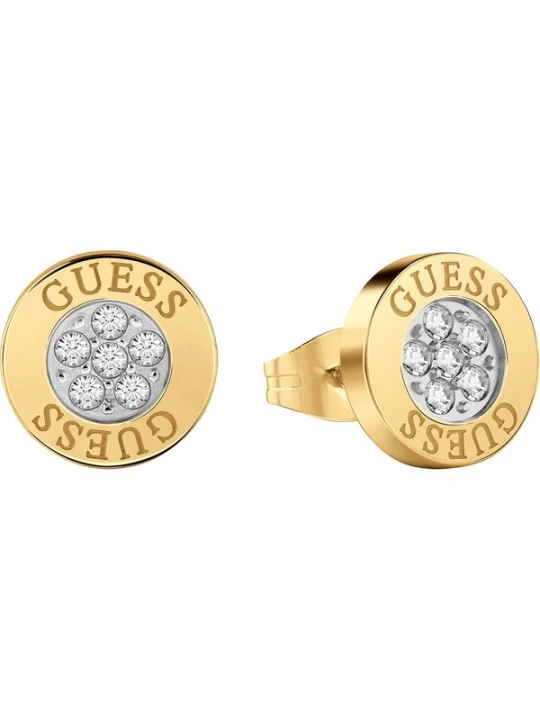 Obrázek produktu GUESS Náušnice zlatá / průhledná