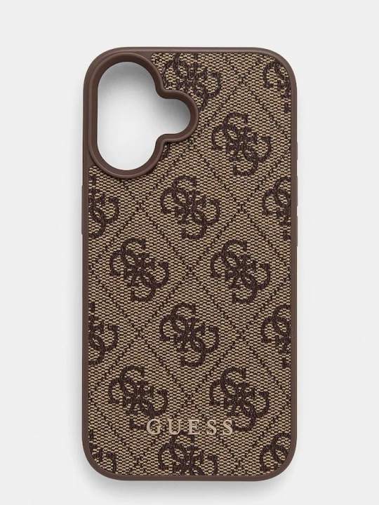 Obrázek produktu Guess Obal na telefon Guess iPhone 16 6.1 hnědá