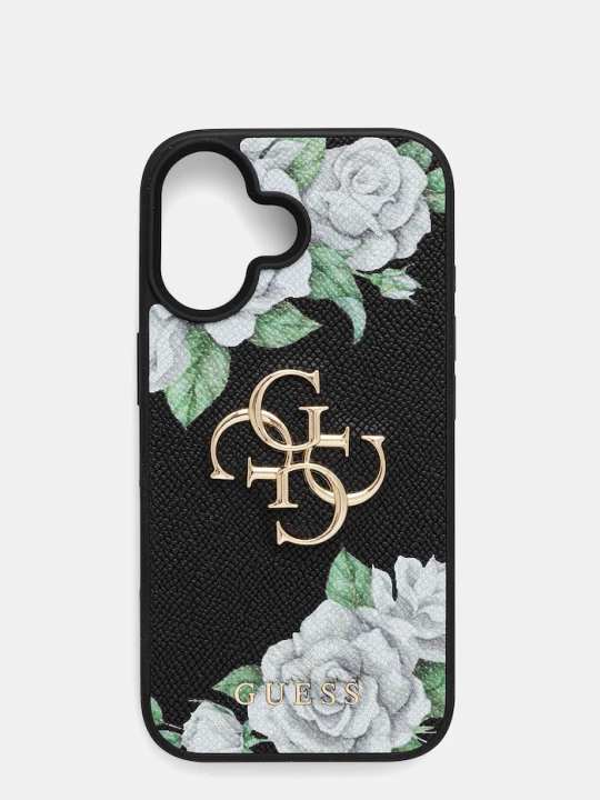 Obrázek produktu Guess Obal na telefon iPhone 16 černá