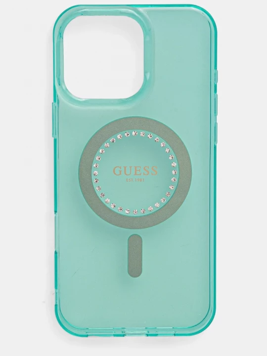 Obrázek produktu Guess Obal na telefon Guess iPhone 16 Pro Max 6.9 tyrkysová