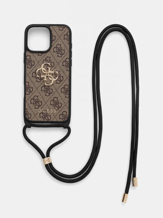 Obrázek produktu Guess Obal na telefon Guess iPhone 16 Pro Max hnědá