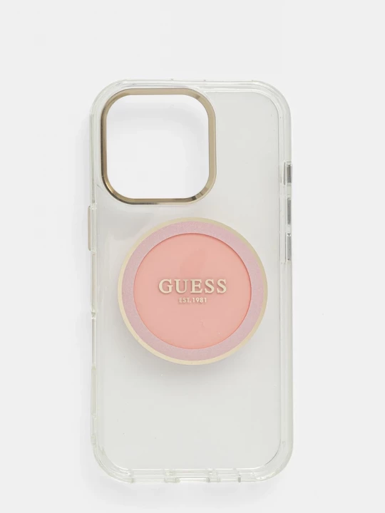 Obrázek produktu Guess Obal na telefon iPhone 16 Pro růžová