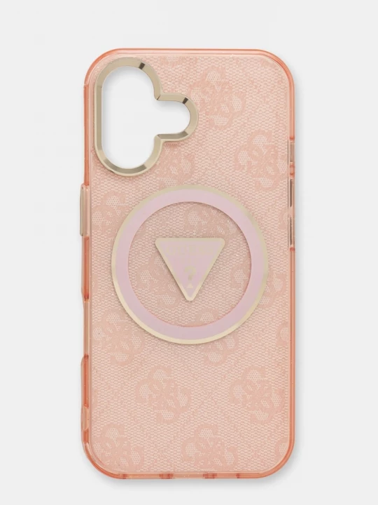 Obrázek produktu Guess Obal na telefon Guess iPhone 16 růžová