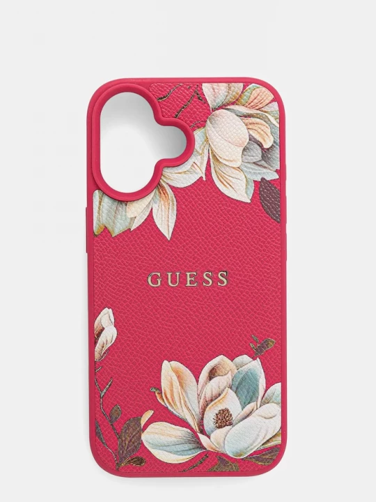 Obrázek produktu Guess Obal na telefon iPhone 16 růžová