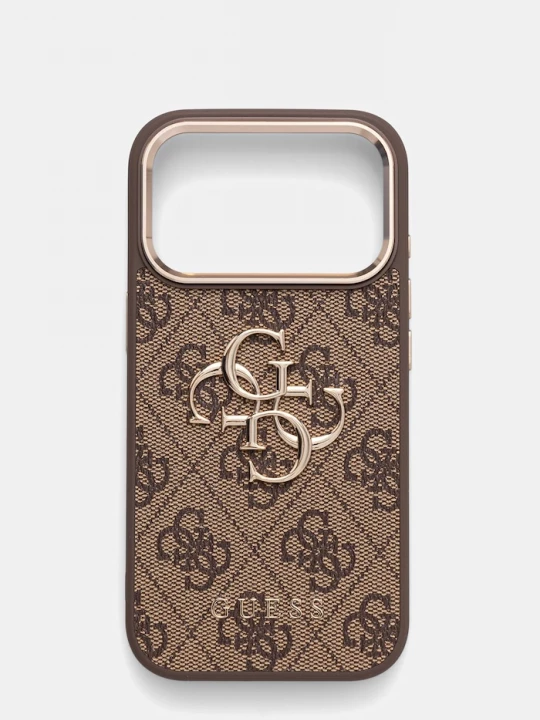 Obrázek produktu Guess Obal na telefon Guess iPhone 17 Pro hnědá