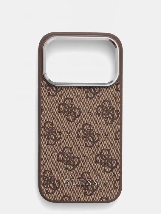 Obrázek produktu Guess Obal na telefon Guess iPhone 17 Pro hnědá