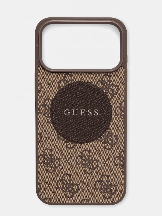 Obrázek produktu Guess Obal na telefon iPhone 17 Pro Max hnědá
