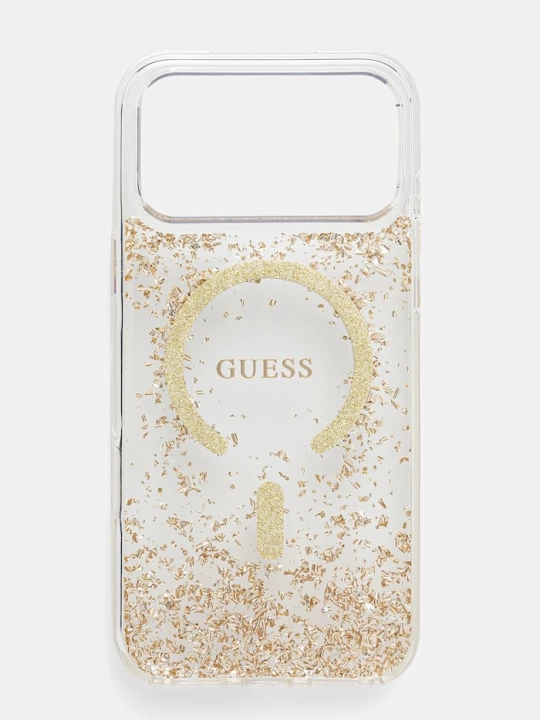 Obrázek produktu Guess Obal na telefon Guess iPhone 17 Pro Max zlatá