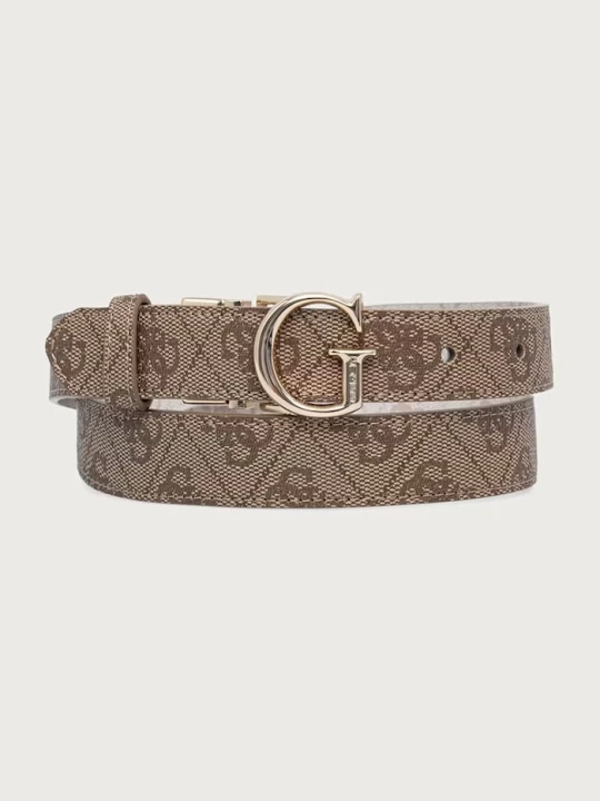 Obrázek produktu Guess oboustranný pásek dámský LINDSEY béžová