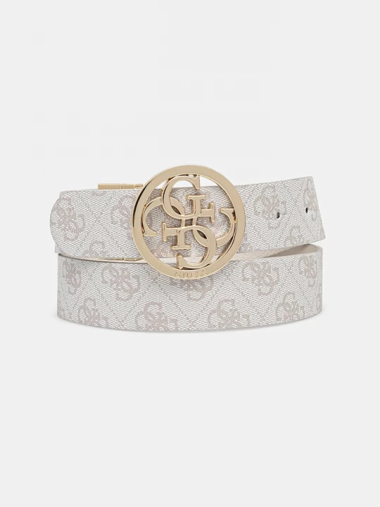 Obrázek produktu Guess oboustranný pásek dámský NOELLE béžová
