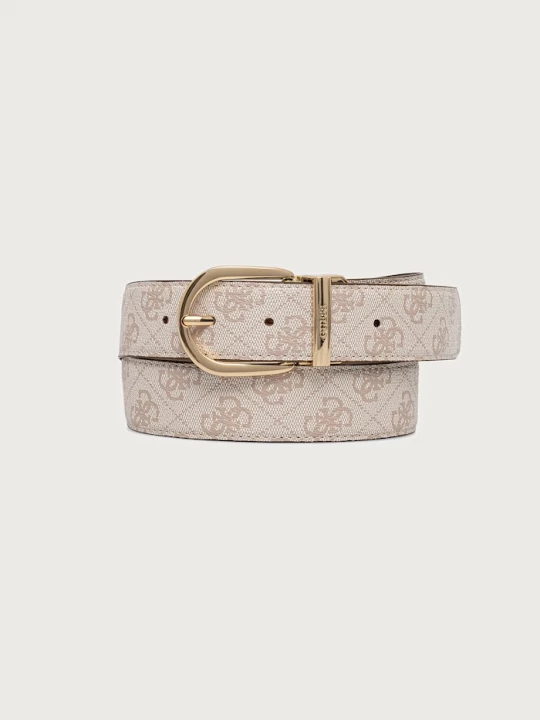 Obrázek produktu Guess oboustranný pásek dámský YVONNE béžová