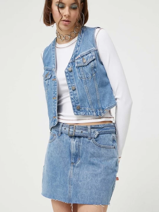 Obrázek produktu Guess Originals Džínová sukně Guess Originals modrá