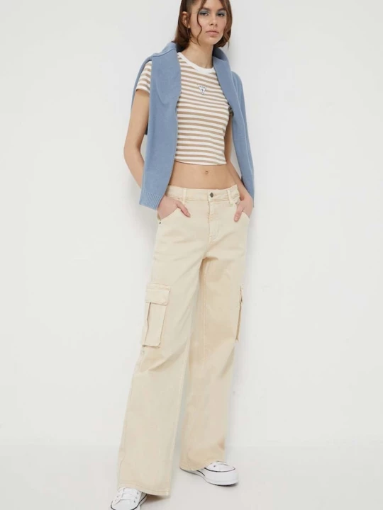 Obrázek produktu Guess Originals Džíny Guess Originals Go Kit béžová