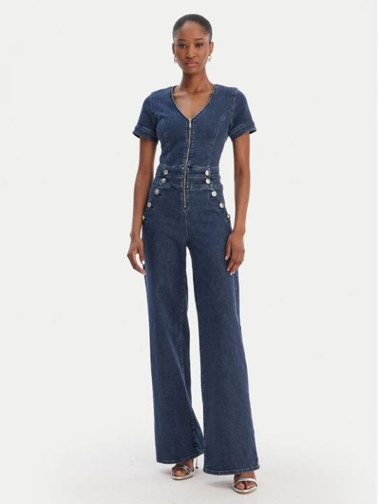 Obrázek produktu Guess Overal W6RD94 D0911 Tmavomodrá Wide Leg