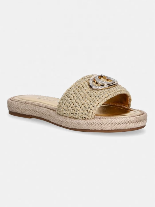 Obrázek produktu Guess pantofle dámské KAYLIS zlatá