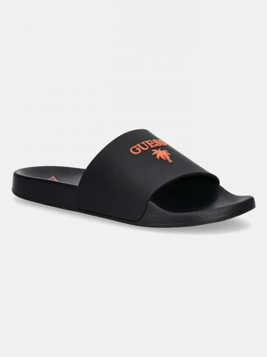 Obrázek produktu Guess Pantofle Guess SLIDES PALMA černá