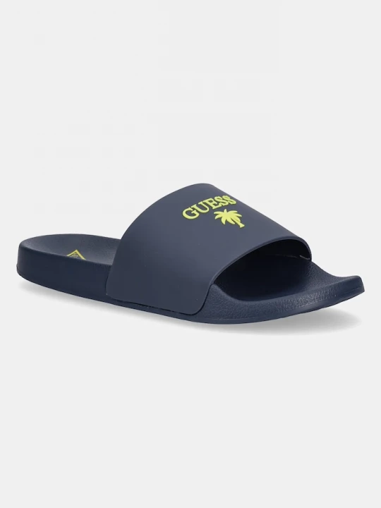 Obrázek produktu Guess Pantofle SLIDES PALMA námořnická modř