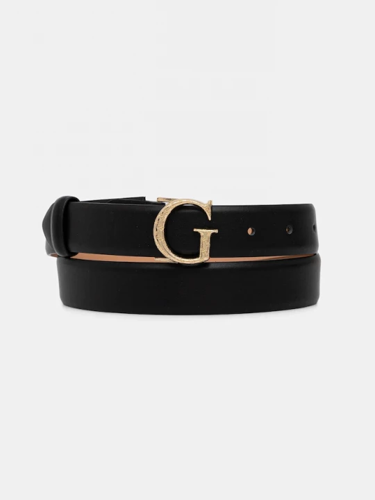 Obrázek produktu Guess pásek dámský z imitace kůže černá