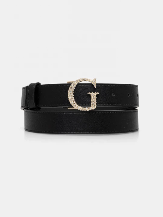 Obrázek produktu Guess pásek dámský z imitace kůže černá