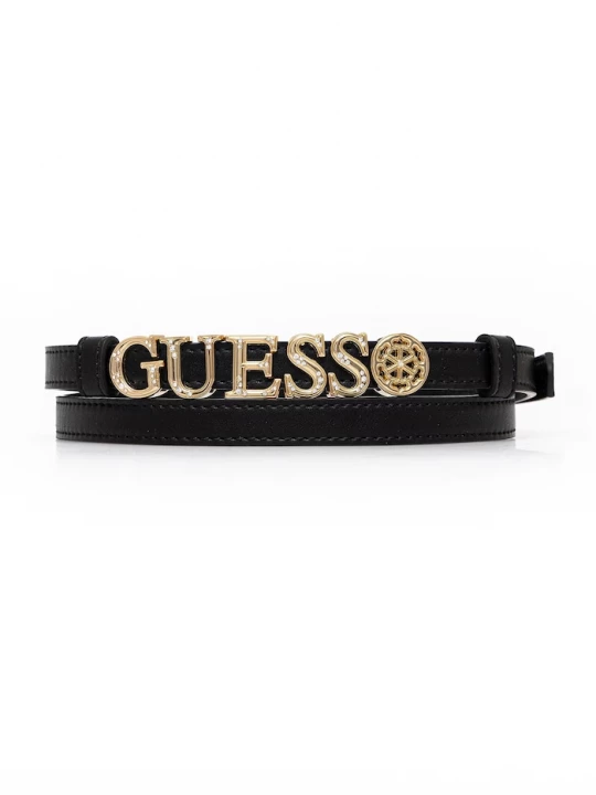 Obrázek produktu Guess pásek dámský z imitace kůže černá