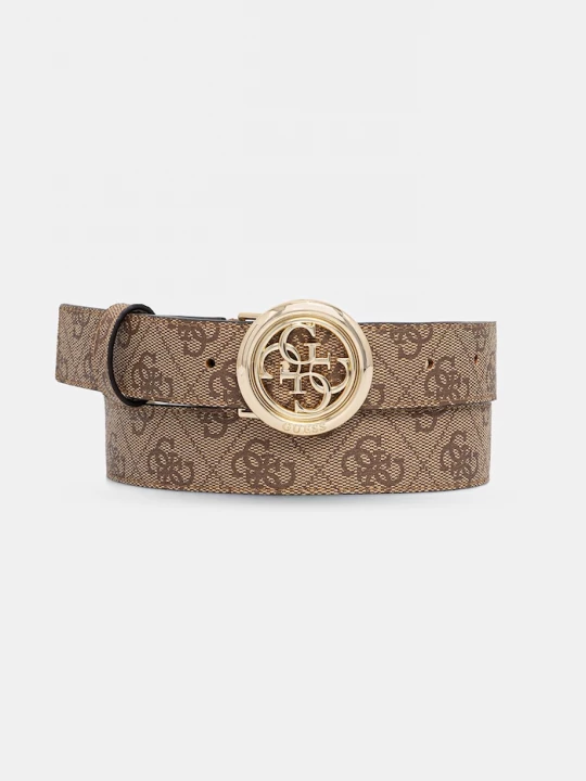 Obrázek produktu Guess pásek dámský z imitace kůže JANIE béžová